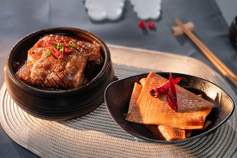 양념돼지갈비+껍데기